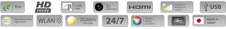  Mua Máy chiếu Wifi công nghệ Laser & LED Casio XJ-A247, độ sáng 2,500 ANSI Lumens (XJ-A247) giá tốt