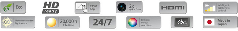  Review Máy chiếu công nghê Laser & LED Casio XJ-A252, độ sáng 3.000 ANSI Lumens (XJ-A252) hàng mới về