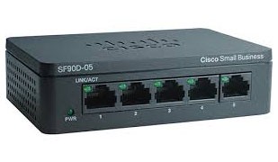 Cisco SF90D-05, 5-Port 10/100 Desktop Switch (SF90D-05)