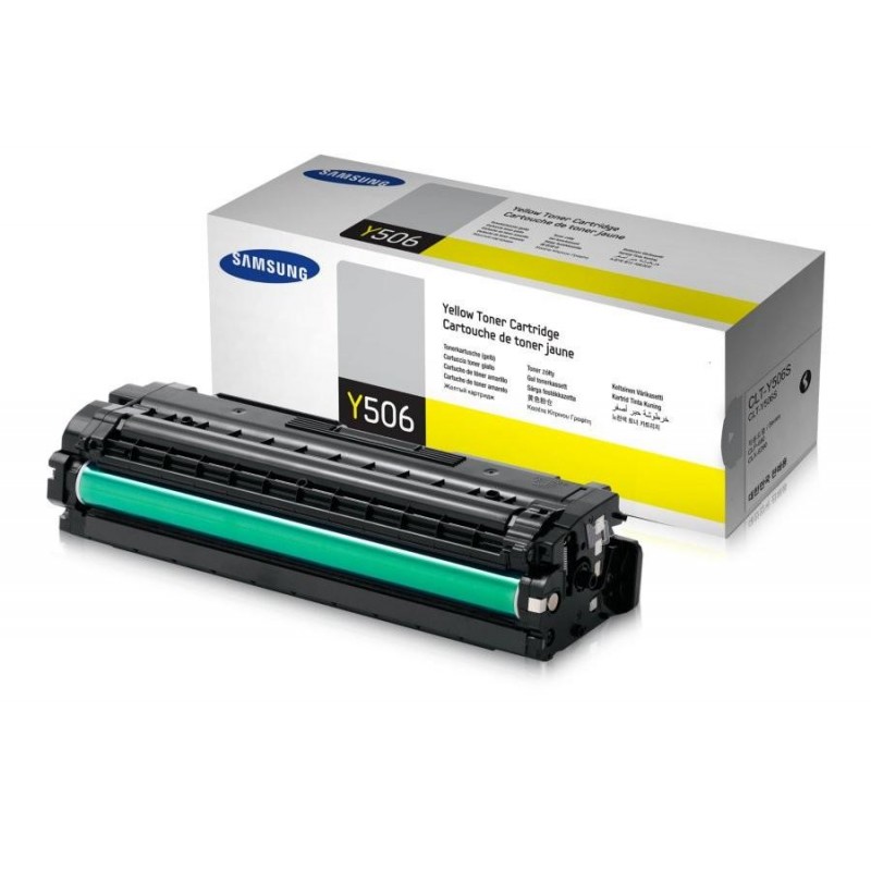 Mực in Samsung CLT-Y506S Yellow Toner (1,500 pages)